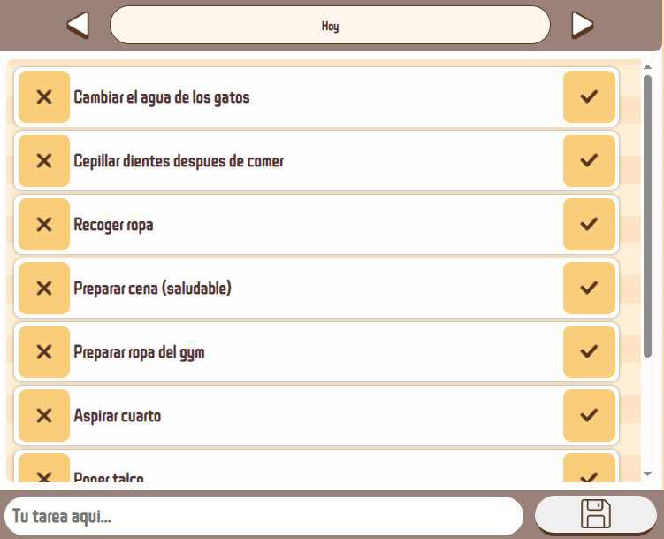 Imagen aplicación To do list