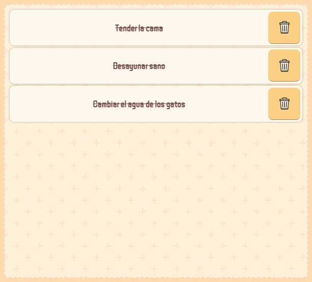 Imagen de listas tachadas marcando que finalizaron